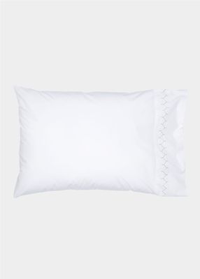 Stitched Sand 300 Thread Count Standard Pillowcases, Set of 2
