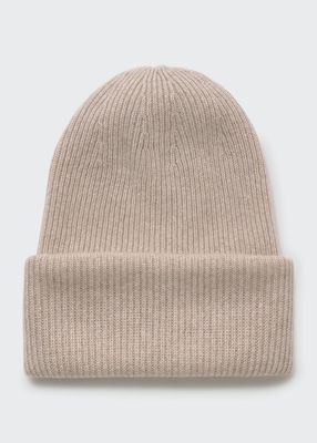 Stockholm Ribbed Cashmere Beanie