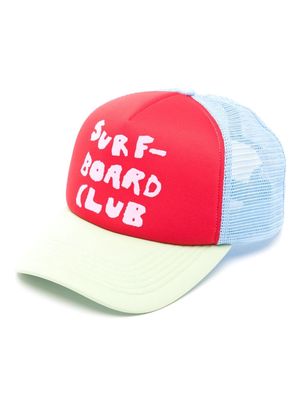 Stockholm Surfboard Club colour-block mesh cap - Multicolour