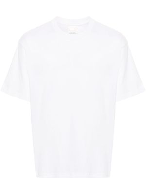 Stockholm Surfboard Club logo-print cotton T-shirt - White