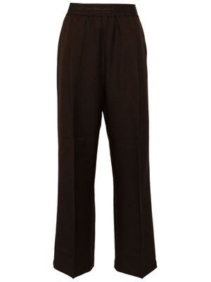 Stockholm Surfboard Club pressed-crease straight trousers - Brown