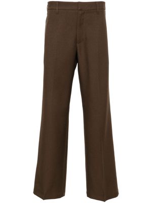 Stockholm Surfboard Club Sune straight-leg trousers - Brown