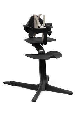 Stokke Nomi High Chair Bundle in Black/Black