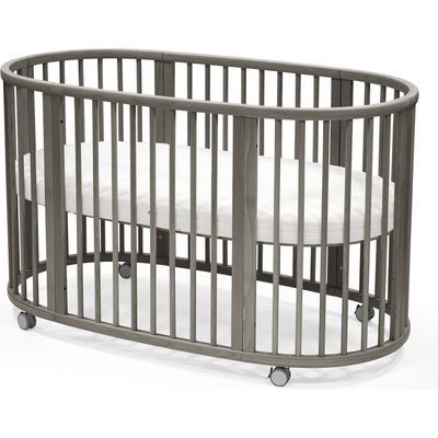 Stokke Sleepi V3 Convertible Crib in Hazy Grey