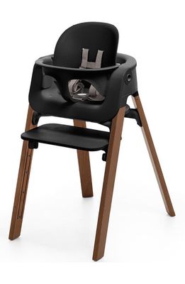 Stokke Steps Highchair in Chair Black /Golden Brown