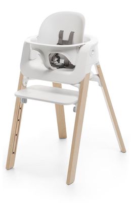 Stokke Steps™ Highchair in Natural/White