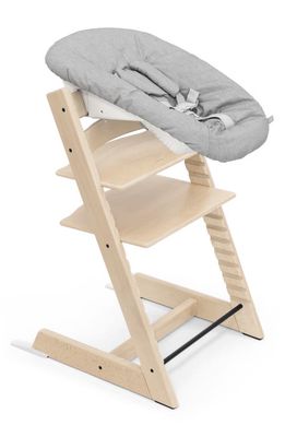Stokke Tripp Trapp® White Chair with Newborn Insert in Natural