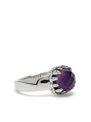 Stolen Girlfriends Club Baby Claw sterling-silver ring - Purple