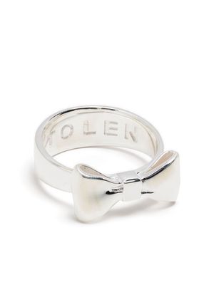 Stolen Girlfriends Club Bow sterling-silver ring