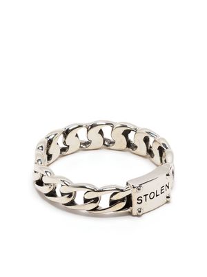 Stolen Girlfriends Club curb-chain sterling silver ring
