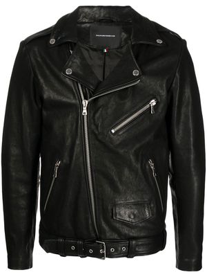 Stolen Girlfriends Club Joey leather biker jacket - Black