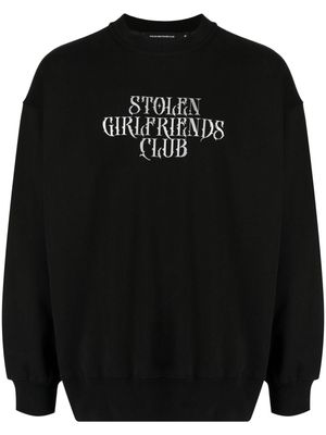 Stolen Girlfriends Club logo-print sweatshirt - Black