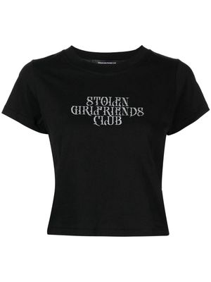 Stolen Girlfriends Club logo-print T-shirt - Black