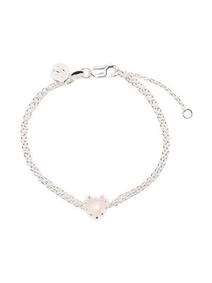 Stolen Girlfriends Club Love Claw chain bracelet - Pink