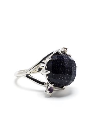 Stolen Girlfriends Club Private Galaxy polished ring - Purple