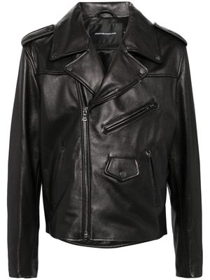 Stolen Girlfriends Club Rebel Heart Biker Jacket - Black