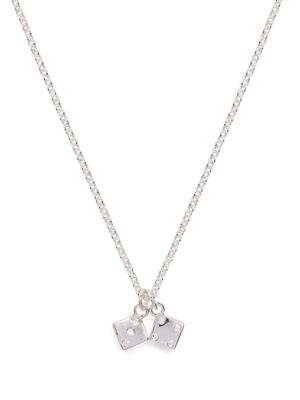 Stolen Girlfriends Club Rolling Dice silver necklace