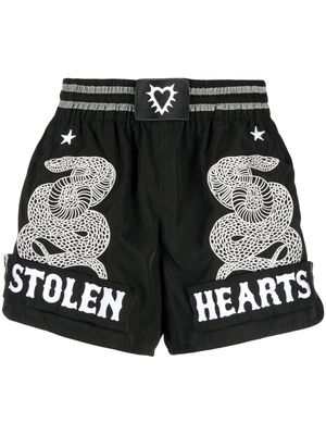 Stolen Girlfriends Club Snake Charmer shorts - Black