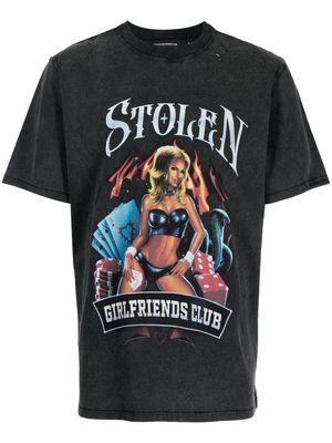 Stolen Girlfriends Club Stakes Is High cotton T-shirt - Black