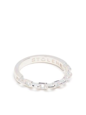 Stolen Girlfriends Club sterling silver chain ring