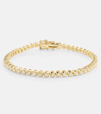 Stone and Strand Noble 10kt gold bracelet with diamonds