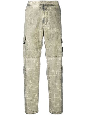 Stone Island camouflage-print cargo trousers - Neutrals