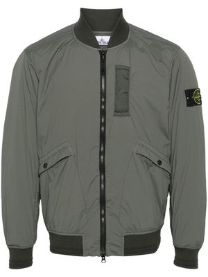 Stone Island Compass-badge bomber jacket - Green