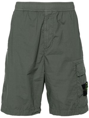 Stone Island Compass-badge cargo shorts - Green