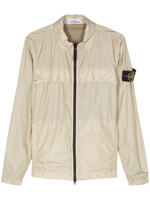 Stone Island Compass-badge lightweight jacket - Neutrals
