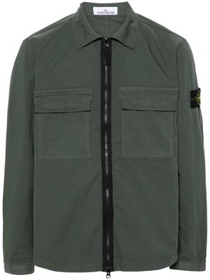 Stone Island Compass-badge ripstop jacket - Green