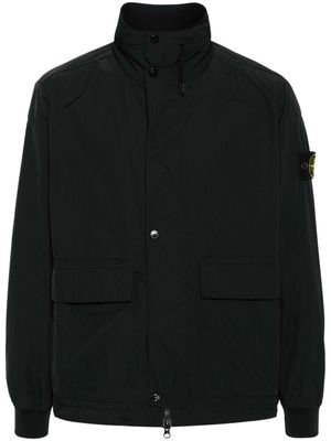 Stone Island Compass-badge windbreaker jacket - Black
