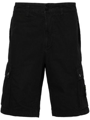 Stone Island Compass cotton cargo shorts - Blue