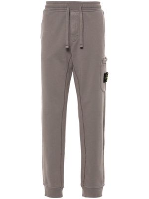 Stone Island Compass cotton track pants - Grey