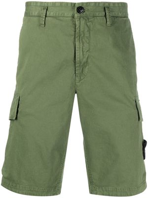 Stone Island Compass-motif cargo shorts - Green