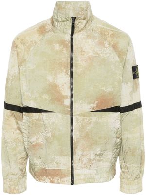 Stone Island Compass-motif jacket - Neutrals