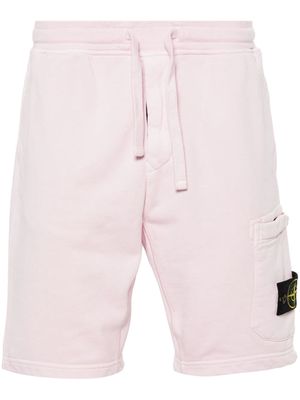 Stone Island Compass-motif shorts - Pink