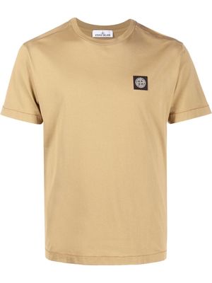 Stone Island Compass-patch cotton T-shirt - V0098