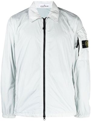Stone Island Compass-patch lightweight jacket - Grey
