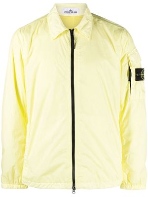 Stone Island Compass-patch lightweight jacket - Yellow