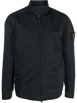 Stone Island Compass-patch long-sleeved jacket - Black