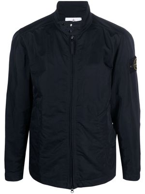Stone Island Compass-patch long-sleeved jacket - Blue