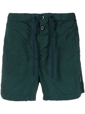 Stone Island Compass-patch shorts - Green