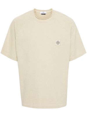 Stone Island Compass-patch T-shirt - Neutrals