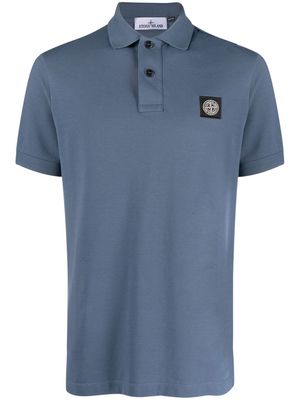 Stone Island Compass short-sleeve polo shirt - Blue