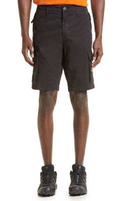 Stone Island Cotton Bermuda Shorts in Black