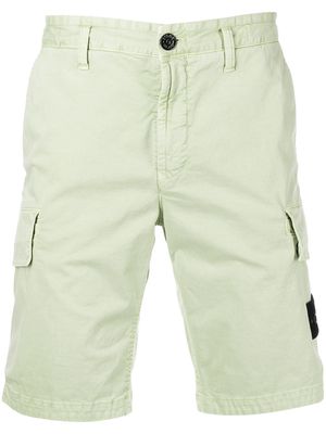 Stone Island cotton cargo shorts - Green