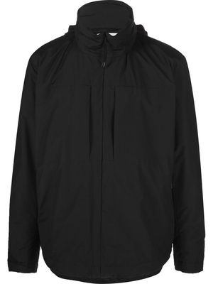 STONE ISLAND funnel-neck lightweight jacket - Black