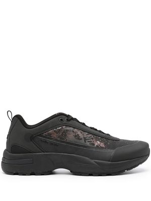 Stone Island Grime panelled sneakers - Black