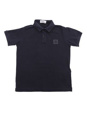 Stone Island Junior Black Polo