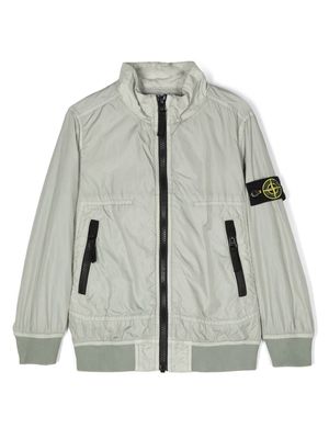 Stone Island Junior Compass-badge lightweight jacket - Green